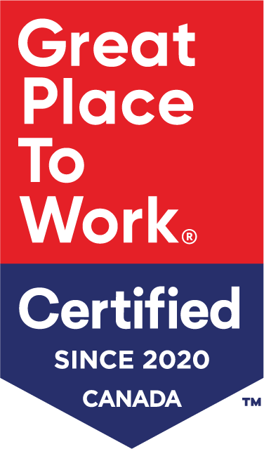 Great Place to Work® Since 2020 Canada